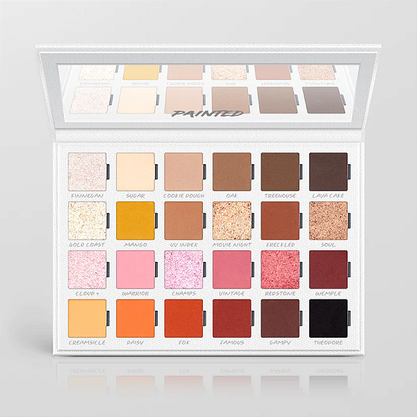Paleta de Sombras Painted Basic Canvas Palette 24 neutral shades