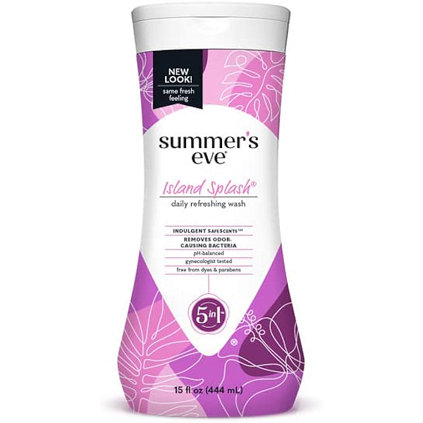 Sabonete Íntimo Summer's Eve Cleansing Wash for Sensitive Skin Island Splash 444ml