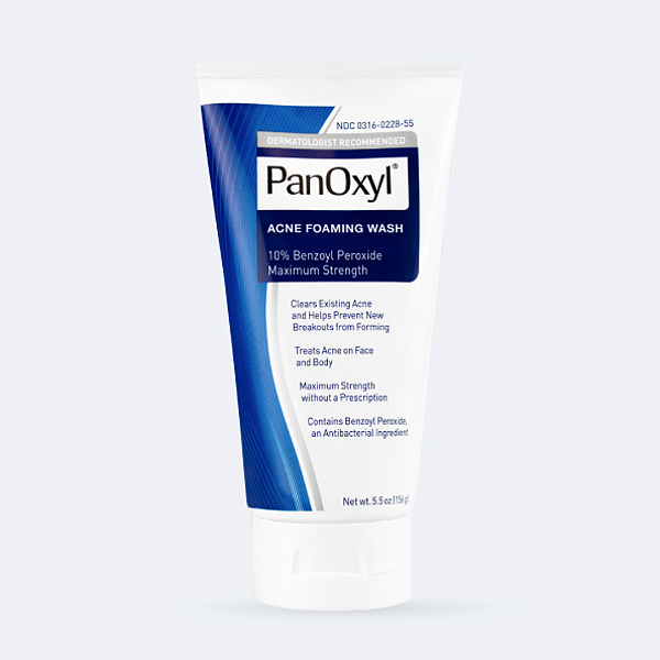 Espuma de Limpeza PanOxyl Acne Foaming Wash With 10% Benzoyl Peroxide | 5.5 oz / 156g