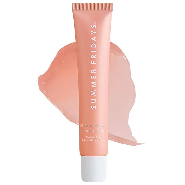 Balm Labial Summer Fridays Lip Butter Balm for Hydration & Shine - Edição Limitada | Cor: Birthday Cake