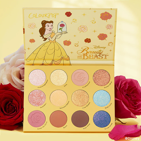 Paleta de Sombras Colourpop X Beauty and The Beast | A Bela e a Fera - EDIÇÃO LIMITADA