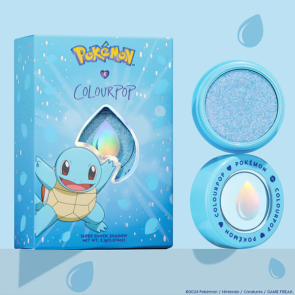Sombra Unitária Colourpop Pokemon Super Shock Shadow | Cor: Hydro Pump | Pokémon