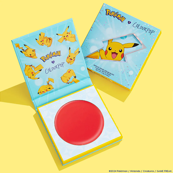 Blush Colourpop Pokemon Cream Blush | Cor: ElectroBall | Pokémon