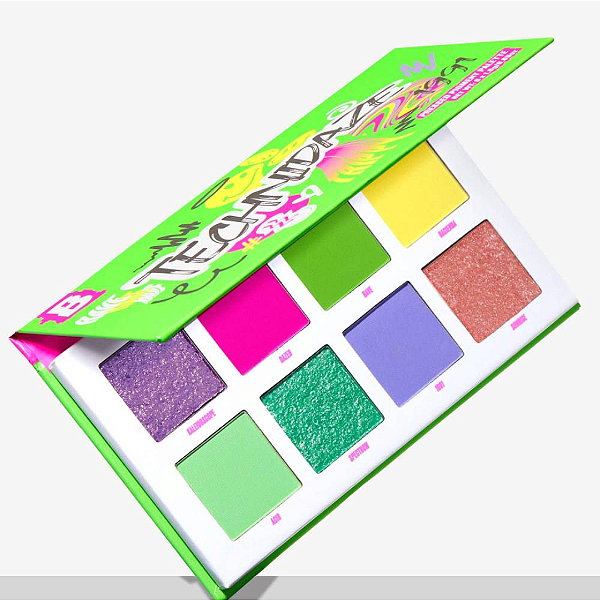 Paleta de Sombras Beauty Bay Technidaze Pressed Pigment Palette | EDIÇÃO LIMITADA