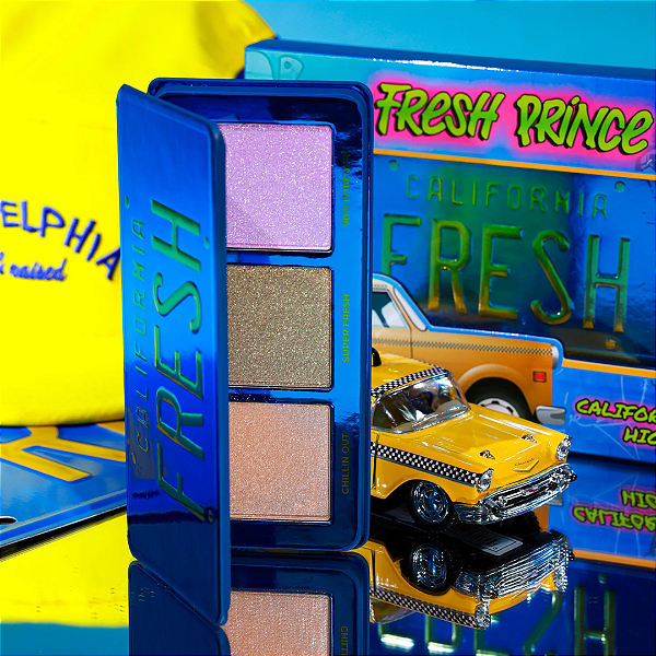 Iluminador Fresh Prince X Glamlite "Califórnia Fresh" Highlighter | Um Maluco no Pedaço