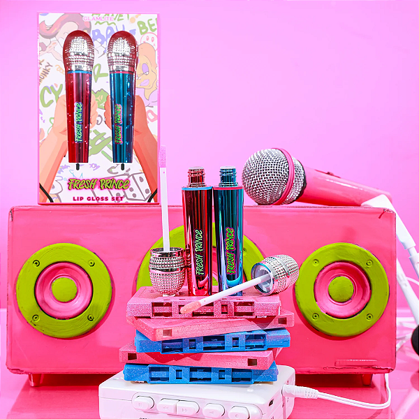 Kit de Glosses Fresh Prince ™ X Glamlite Lip Gloss Set | Um Maluco no Pedaço