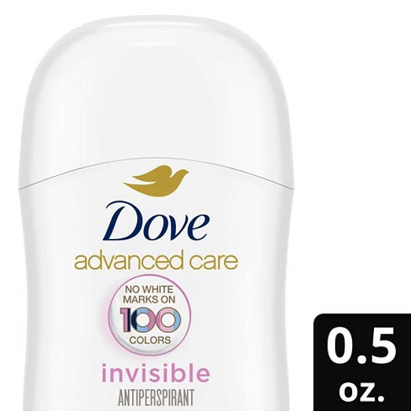 Mini Desodorante Dove Beauty Advanced Care Clear Finish Invisible Antiperspirant & Deodorant Stick 14g