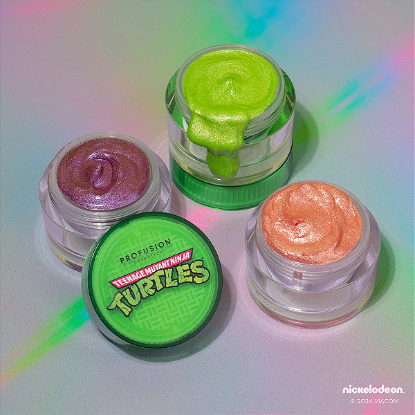 Trio Glitter Jelly Profusion Teenage Mutant Turtles Ninja Ooze Illuminating | Edição Limitada