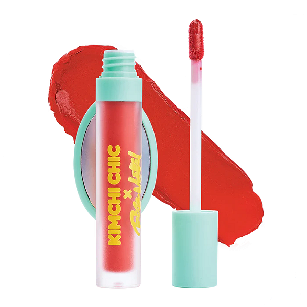 Batom Líquido KimChi X Trixie BFF4EVER: Ttylips | Cor: 01 Red Fantasy