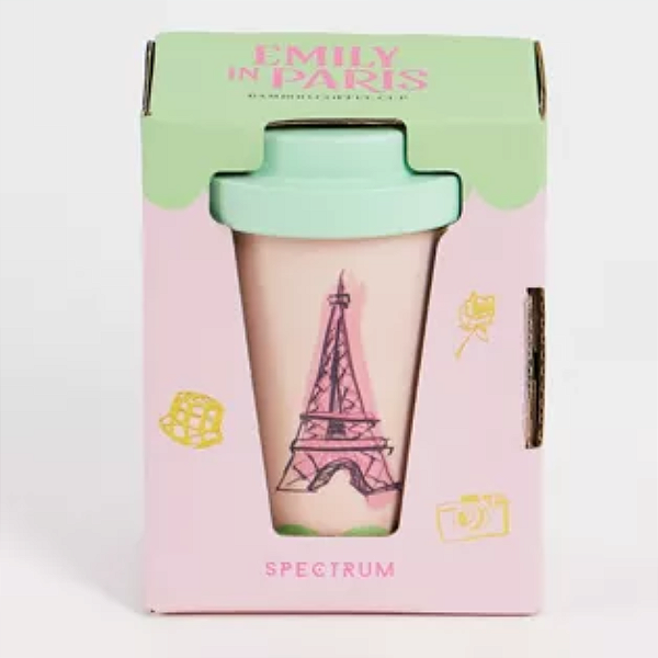 Copo de Bamboo Spectrum Emily In Paris Brush Cup Coffee