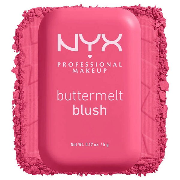 Blush em Pó Nyx ButterMelt Blush | Cor: Getting Butta