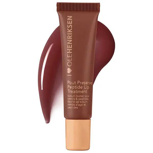 Lip Balm com Cor OleHenriksen Pout Preserve Hydrating Peptide Lip Treatment | Cor: Cocoa Crème
