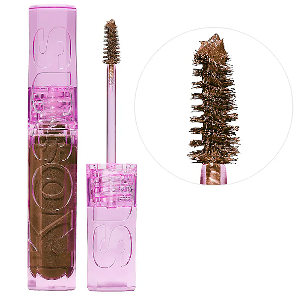Gel para Sobrancelhas Kosas Air Brow Tinted Clean Volumizing Eyebrow Gel | Cor: Medium Chocolate Brown