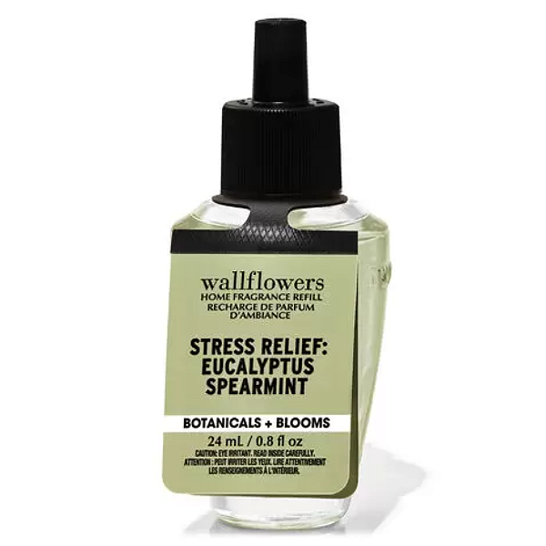 Fragrância para Difusor Bath And Body Works Wallflowers Fragrance Refill | Eucalyptus Spearmint