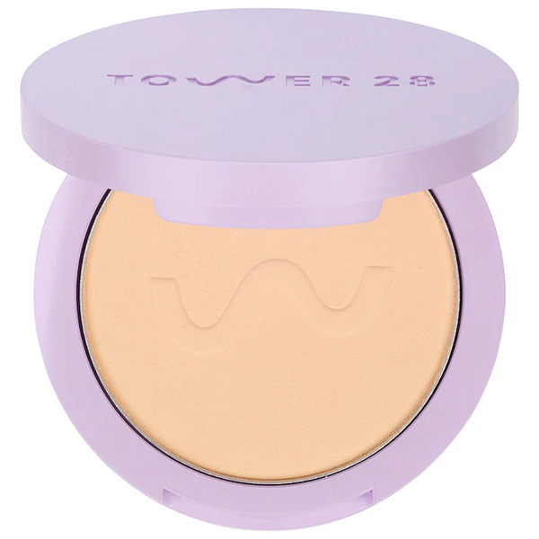 Pó Matificador Tower 28 Beauty GetSet Blur + Set Talc-Free Pressed Setting Powder | Cor: Balboa Banana
