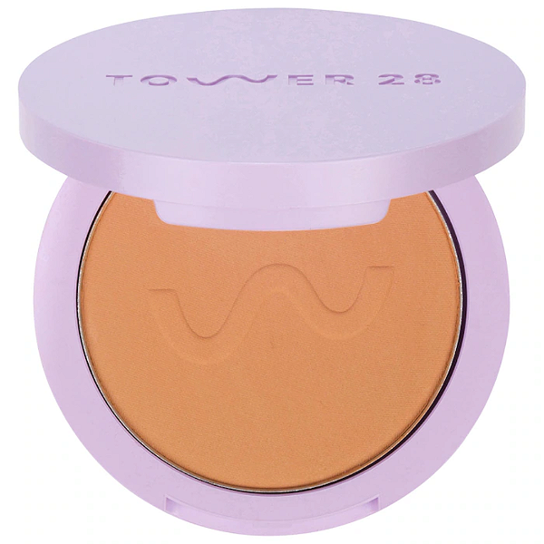 Pó Matificador Tower 28 Beauty GetSet Blur + Set Talc-Free Pressed Setting Powder | Cor: Hermosa Honey