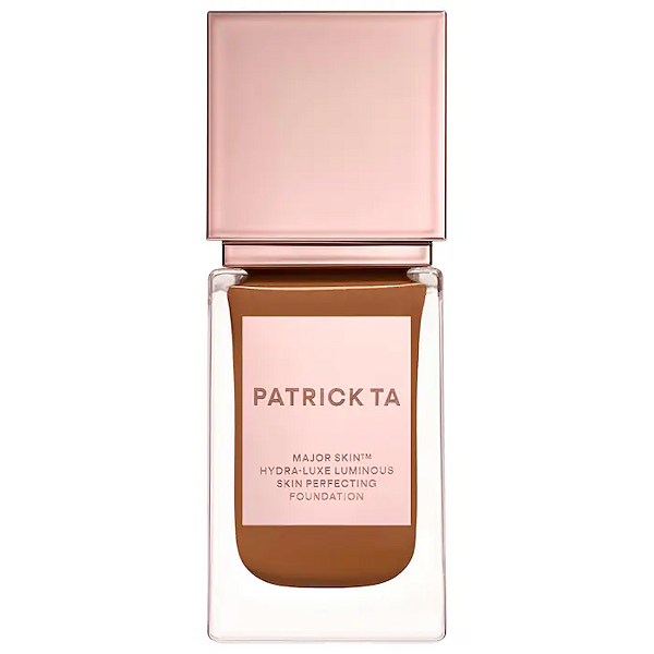 Base Líquida Patrick Ta Major Skin Hydra-Luxe Luminous Skin Perfecting Foundation For Natural Glow | Cor: 20 Golden