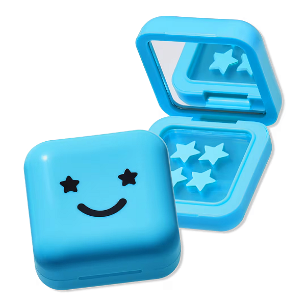 Adesivos Hidrocolóides + Case StarFace Hydro-Stars Hydrocolloid Pimple Patches Salicylic Acid + Big Blue 32 Adesivos | Blue