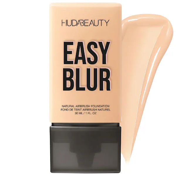 Base Líquida Huda Beauty Easy Blur Natural Airbrush Foundation with Niacinamide | Cor: 200B Shortbread
