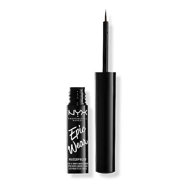 Delineador Nyx Epic Wear Long Lasting Liquid Eyeliner | Cor: Brown