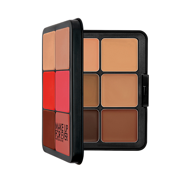 Paleta Facial Make Up For Ever Hd Skin Face Essentials Palette With Highlighters | Cor: Tan To Deep