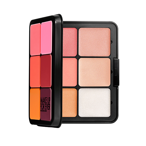 Paleta Facial Make Up For Ever Hd Skin Blush and Glow Palette