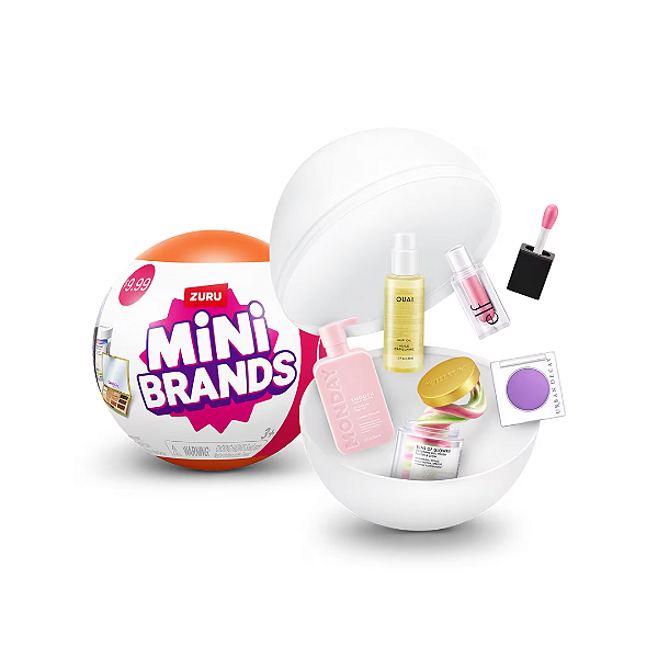Cápsula Miniaturas Surpresa Decorativos Mini Brands X Ulta Beauty Series 1 | SORTIDOS