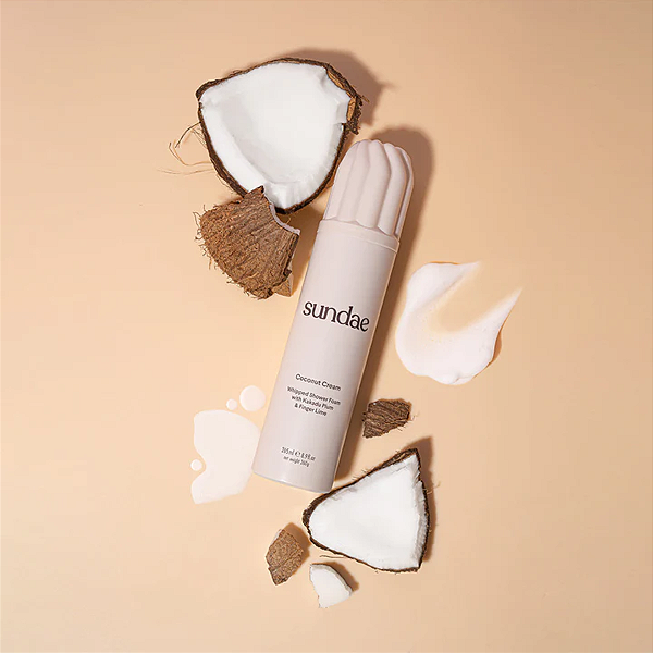 Espuma de Banho Sundae Body Foaming Body Wash | Coconut Cream