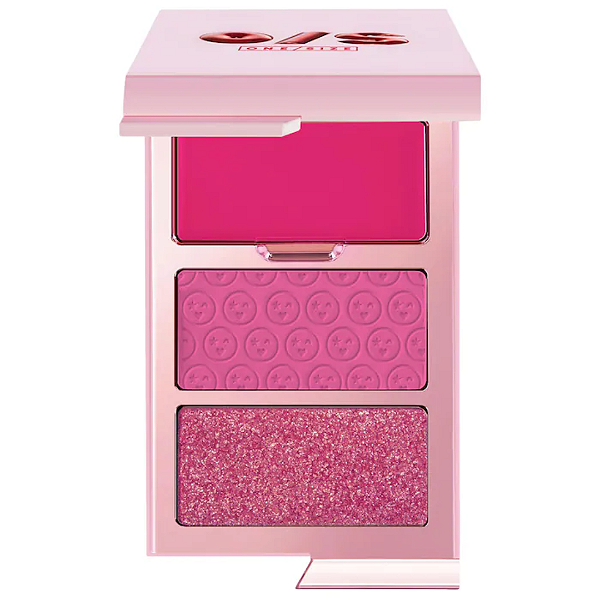 Blush ONE/SIZE Cheek Clapper 3D Blush Trio Palette | Cor: Gworly Pop