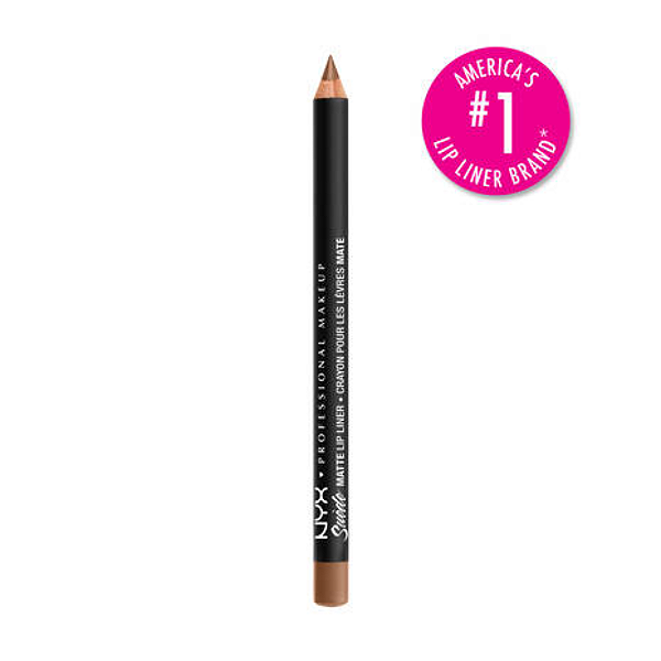 Lápis de Boca Nyx Suede Matte Lip Liner Matte Lip Liner Pencil | Cor: 07 - Sandstorm