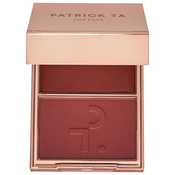 Duo Blush Patrick Ta Major Headlines Double-Take Crème & Powder Blush Duo | Cor: She Knows Who She Is