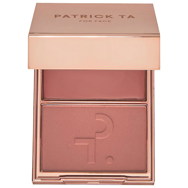 Duo Blush Patrick Ta Major Headlines Double-Take Crème & Powder Blush Duo | Cor: She's Seductive