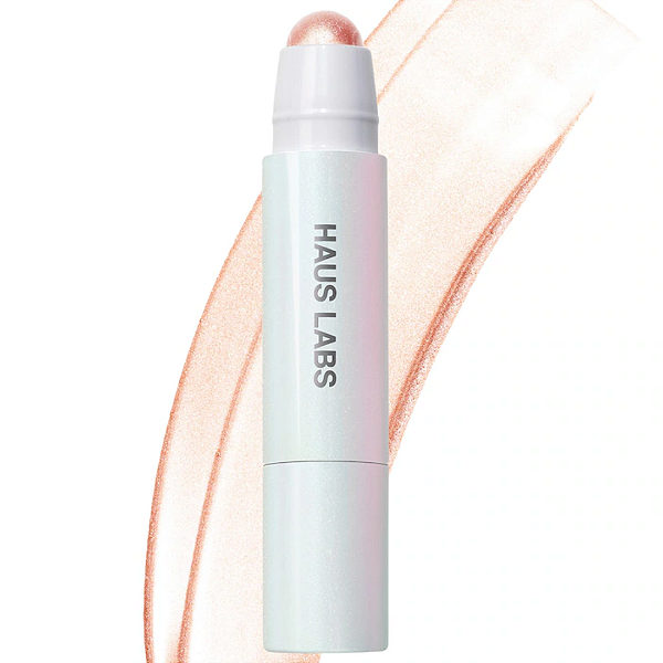 Iluminador em Bastão Haus Labs Bio-Radiant Glassy Balm Highlighter Stick | Cor: Glassy Champagne Quartz