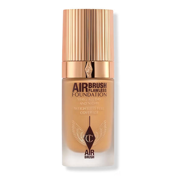 Base Charlotte Tilbury Airbrush Flawless Blurring & Matte Full Coverage Foundation 30ml | Cor: 8 Warm