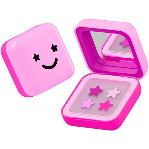 Adesivos Hidrocolóides + Case StarFace Hydro-Stars + Big Pink 32 Adesivos | Pink