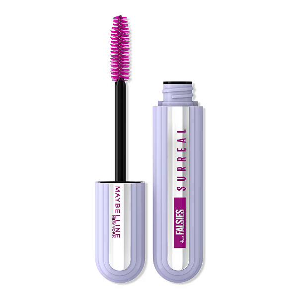 Máscara de Cílios Maybelline Falsies Surreal Extensions Washable Mascara | Cor: Blackest Black