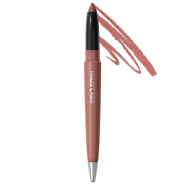 Batom Haus Labs By Lady Gaga Le Monster Lip Crayon Vegan Lipstick and Lip Liner | Cor: Blush Matte
