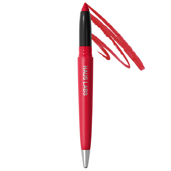 Batom Haus Labs By Lady Gaga Le Monster Lip Crayon Vegan Lipstick and Lip Liner | Cor: Scarlet Matte