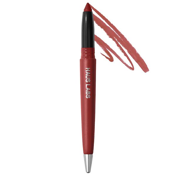 Batom Haus Labs By Lady Gaga Le Monster Lip Crayon Vegan Lipstick and Lip Liner | Cor: Mocha Matte