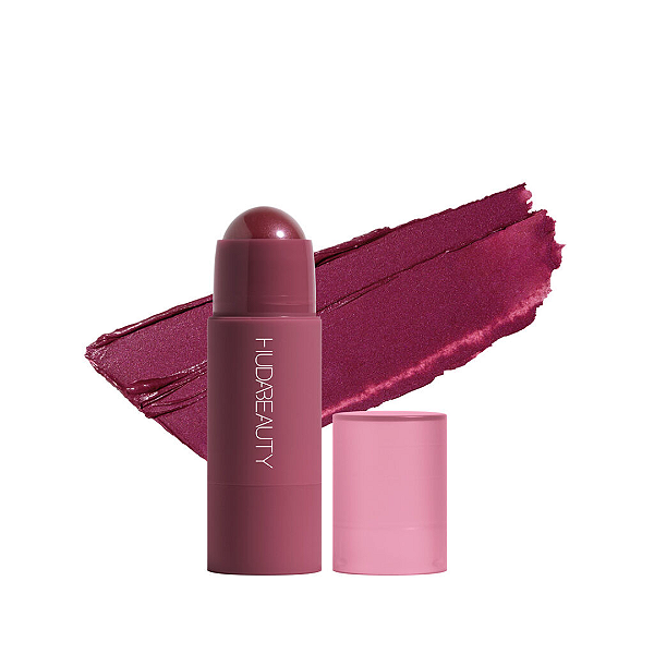 Blush em Stick Huda Beauty Cheeky Tint Blush Stick | Cor: Baddie Berry