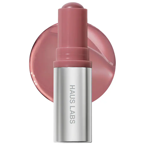 Blush em Bastão Haus Labs Color Fuse Longwear Hydrating Glassy Lip + Cheek Blush Balm Stick | Cor: Glassy Hibiscus