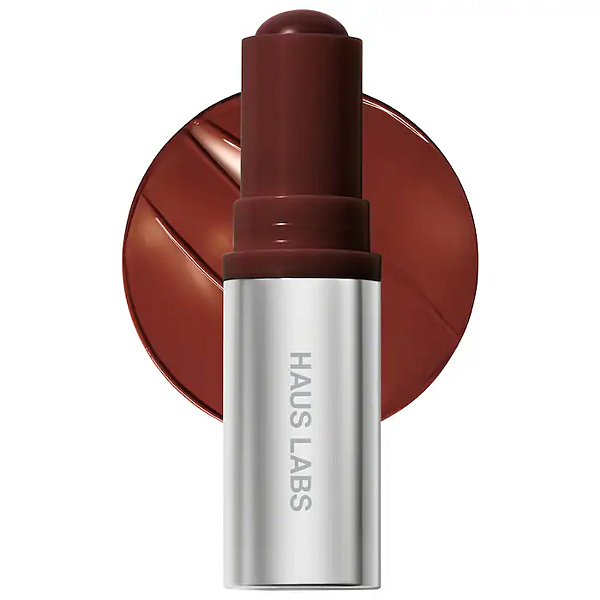 Blush em Bastão Haus Labs Color Fuse Longwear Hydrating Glassy Lip + Cheek Blush Balm Stick | Cor: Glassy Clove