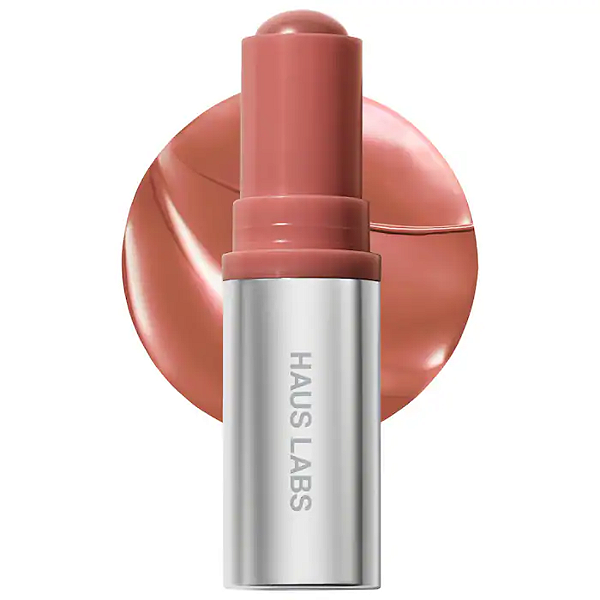Blush em Bastão Haus Labs Color Fuse Longwear Hydrating Glassy Lip + Cheek Blush Balm Stick | Cor: Glassy Ginger