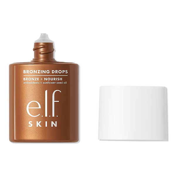 Iluminador Bronzeador Líquido E.l.f Bronzing Drops 30ml | Cor: Copper Gold