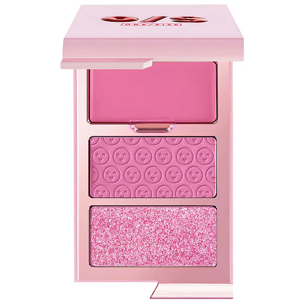 Blush ONE/SIZE Cheek Clapper 3D Blush Trio Palette | Cor: Attention Seeker