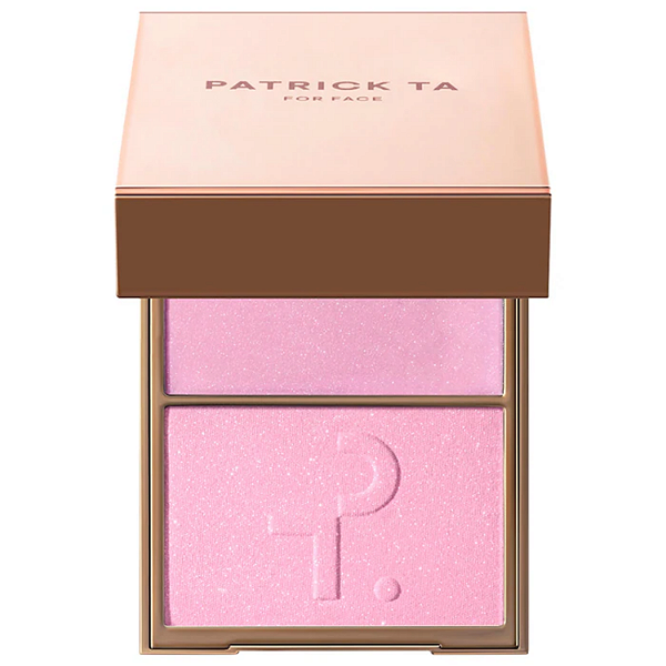 Iluminador Patrick Ta Major Glow Crème & Powder Light Reflecting Translucent Highlighter Duo | Cor: Baby