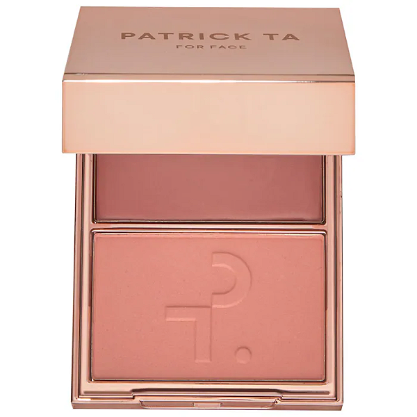 Duo Blush Patrick Ta Major Headlines Double-Take Crème & Powder Blush Duo | Cor: Not Too Much