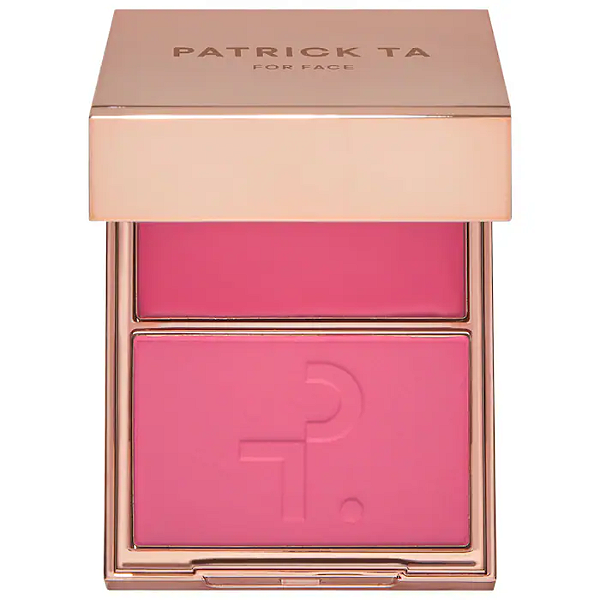 Duo Blush Patrick Ta Major Headlines Double-Take Crème & Powder Blush Duo | Cor: She's a Doll
