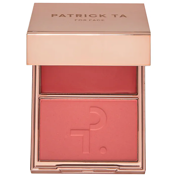 Duo Blush Patrick Ta Major Headlines Double-Take Crème & Powder Blush Duo | Cor: She's That Girl