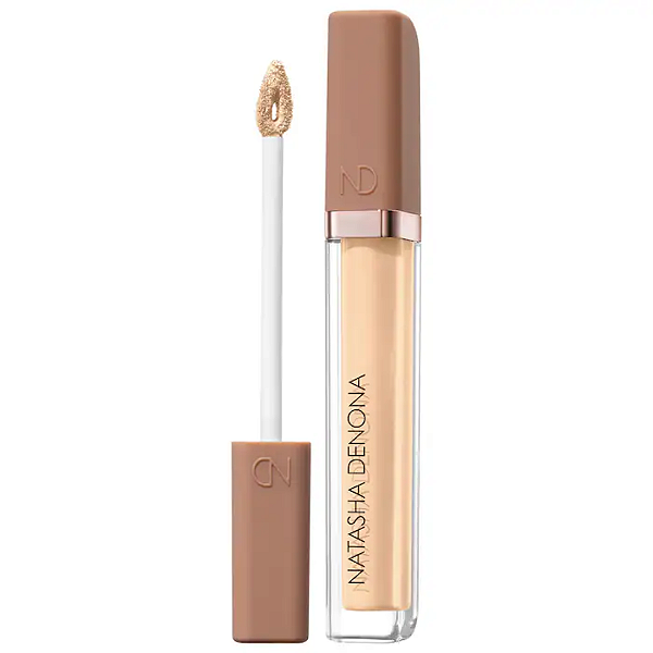 Corretivo Natasha Denona Hy-Glam Brightening & Hydrating Medium to Full Coverage Crease Proof Serum Concealer | Cor: YP3